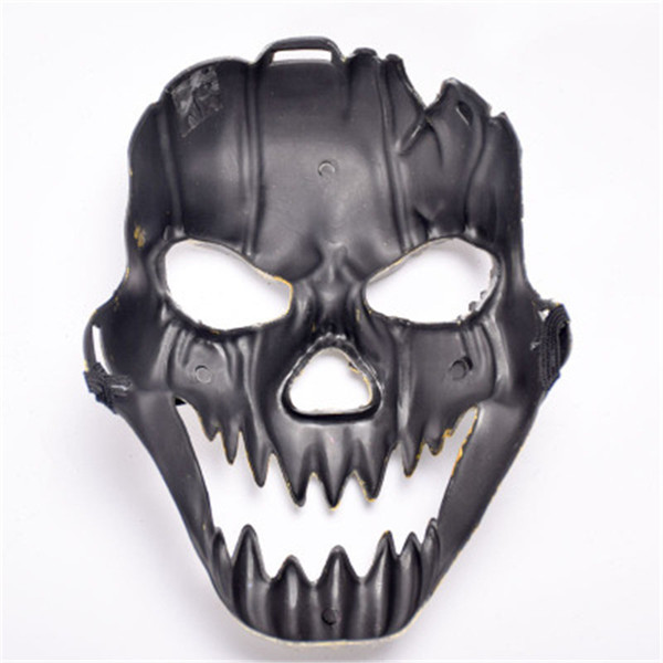 Halloween Gift Horror Mask Grimace Mask Party Spoof Tricky Friends Imitation Ancient Gold Silver Color Plastic Mask Toys Halloween Supplies