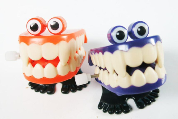 Halloween chain jumpers on the teeth. Gift dental model toys Easter toys for children plastic puzzle