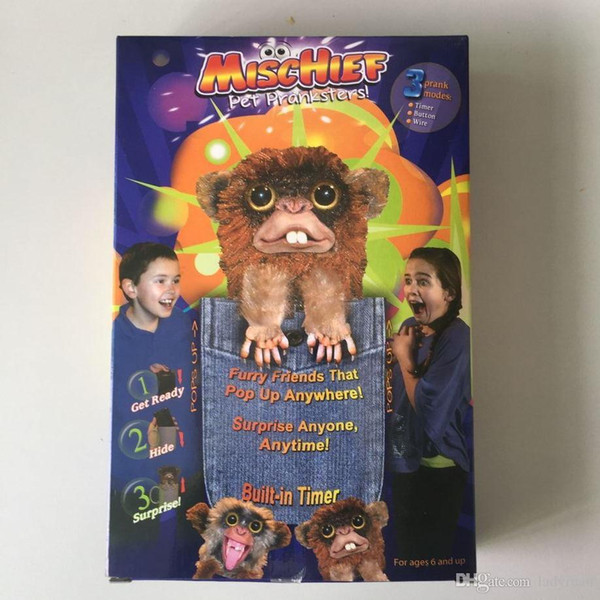 New and Hot Halloween Supplies Sneekums Pet Pranksters Jitters Sneekums Per Pranksters Pop Up Anywhere Toy Christmas Gift 2#