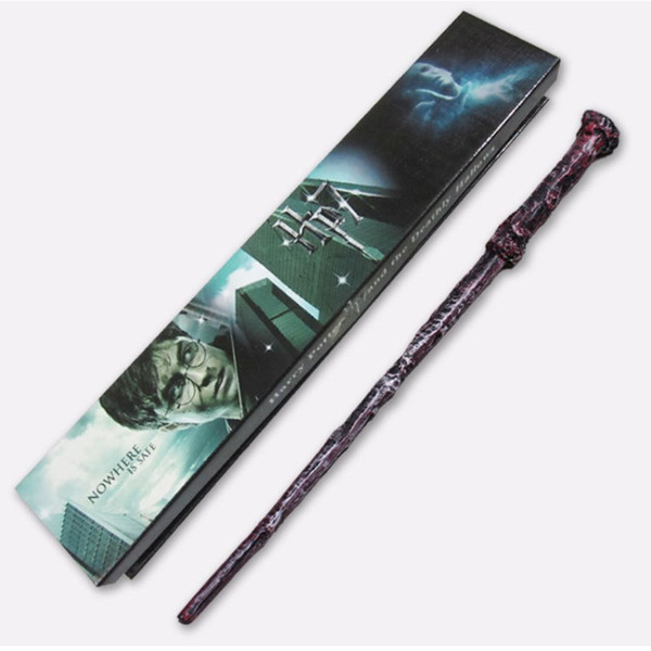 Now hot sale harry potter Magical Wand dumbledore Hogwarts wand cosplay wands Hermione Voldemort Magic Wand In Gift Box