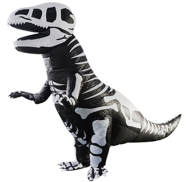 Halloween scary funny costumes adult tyrannosaurus rex inflatable costumes performance dinosaur cosplay children's day funny costumes