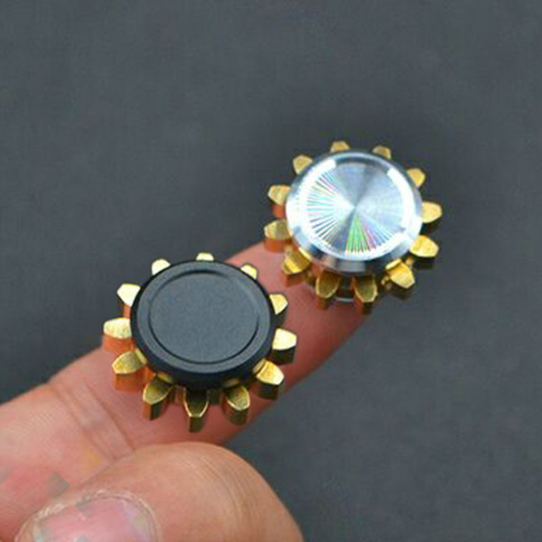 Best One Teeth Linkage Fidget Spinner EDC Hand Spinner Fidget Toy Decompression Anxiety Finger Toys 1 Gear DHL Free