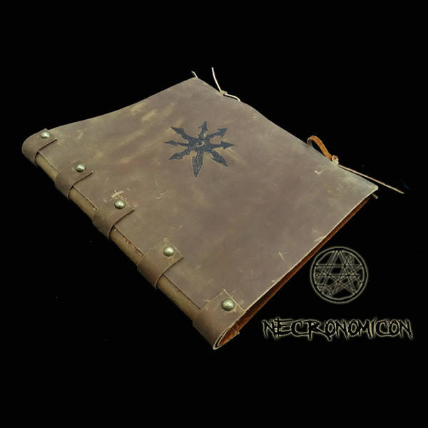 Halloween Gifts Dark Magic Necromancy Notebook Curse Handmade Notepad