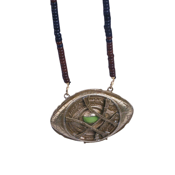 BFJ Hot Movie Doctor Strange Necklace Stephen Eye of Agamotto Night Lights Necklace Amulet Halloween Props-US Shipping