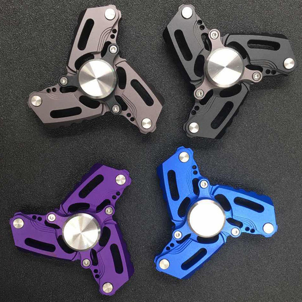 CKFS Hand Spinner Russia CKF S Fidget Spinner with Double R188 Bearing Aviation Aluminum Decompression Finger Gyro Toys DHL Free