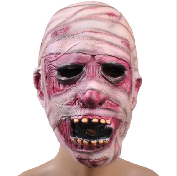 Scary Mask, Halloween Horror Zombie Mask for Adults,Halloween Mask Costume Party Props, Cosplay Creepy Party Latex Mask