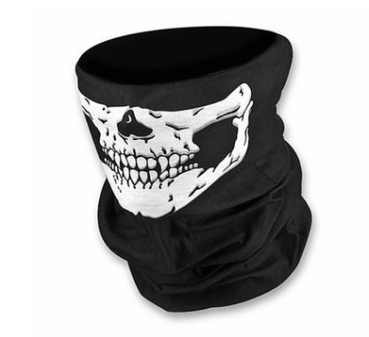 Halloween Mask Festival Skull Masks Skeleton Outdoor Motorcycle Bicycle Multi function Neck Warmer Ghost Half Face Mask Scarf Hot sale