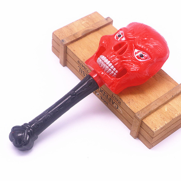 Halloween toys glowing pumpkin stick toys, horror and funny magic wand toys, 22.50 cm height in six different styles on hot sale