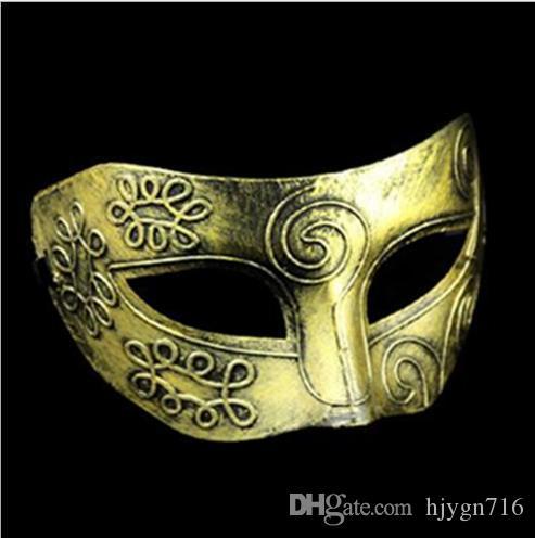 Halloween party masks for the mask back to the ancient Jazz masks of the archaize half face mask 2