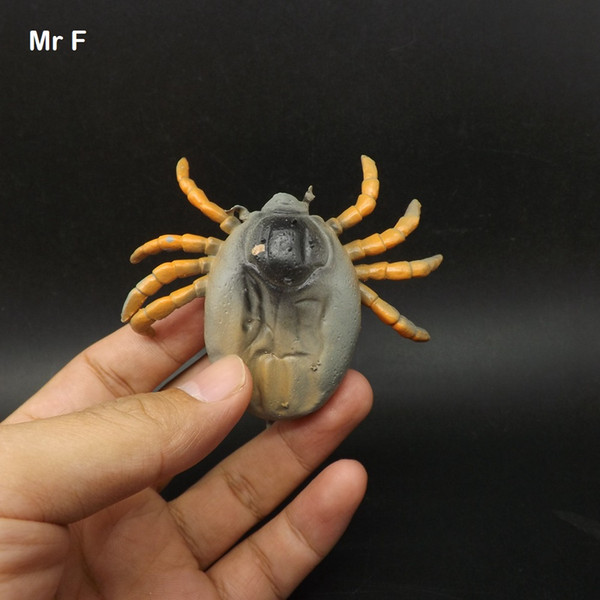 Gray Fake Soft Larva Prank Insect Halloween Terrible Model Novelty Gag Toys Practical Jokes Toys Kids