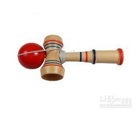 HOT Funny Bahama Traditional Wood Game Skill Kendama Ball Children Educational Toy