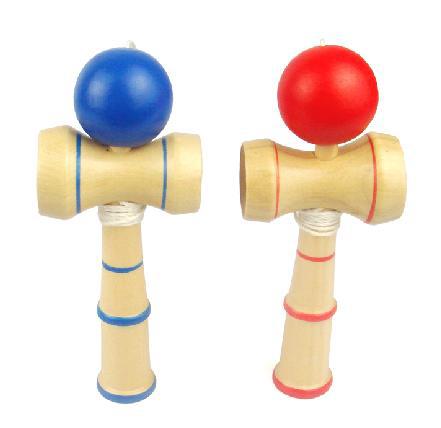 Funny Bahama Traditional Wood Game Skill Kendama Ball