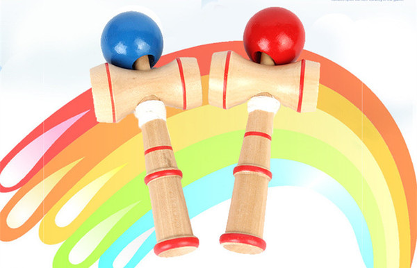 Hot Sale Skill Toy Ball Bamboo Jumbo Kendama Juggle Game Ball Jade Sword Ball for Traditional Toy New Brand