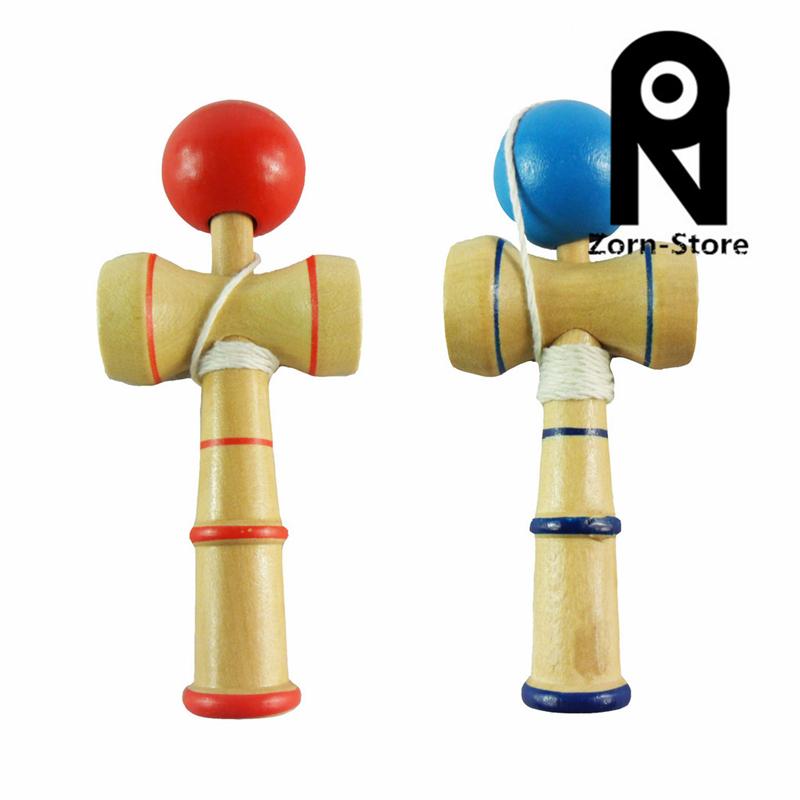 Zorn Store- HOT Japanese Wooden Game Toys Kentama Kendama Ball Skill Ball Mini Brachypodium Kendama Skills ball 