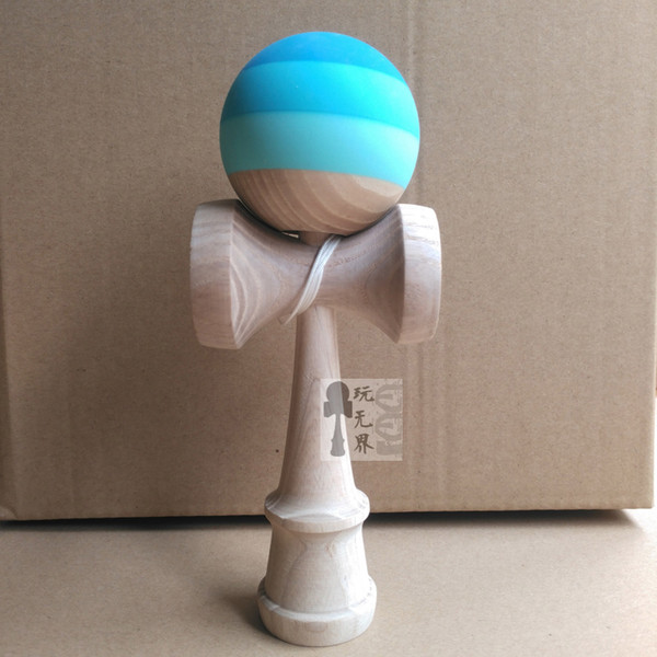 High quality Ash wood four-color Kendama ball toy technology play acrobatic game ball Japanese traditional toy ball educational toys freeDHL