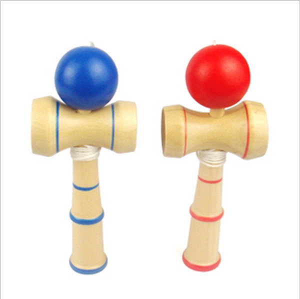 2017 Fashion Funny 3.5cm Japanese Traditional Wood Game Toy Kendama Ball Education Toy Gift 