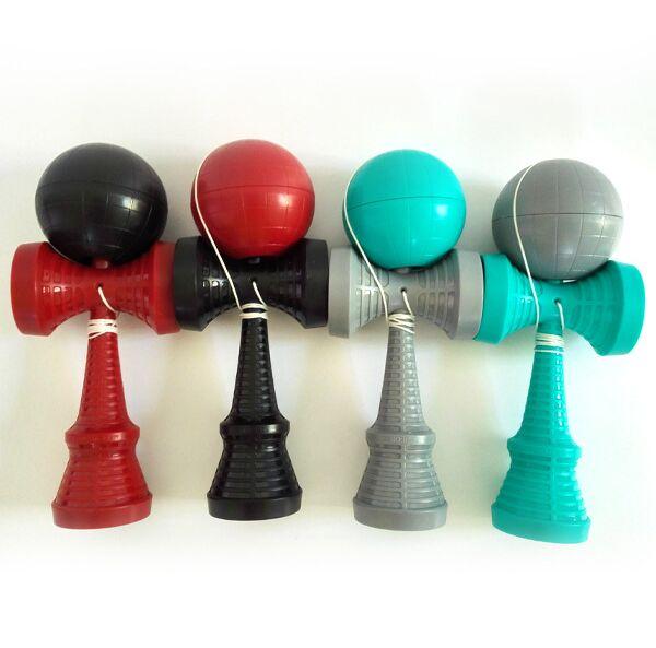 New !!!poise kendama Gnawing aunt skills ball Japanese Traditional Wood Game Toy Education Gift Children toys Big size 18*6cm