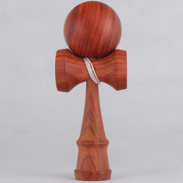 Safflower pear high quality kendama DHL ,Japanese Traditional Wooden 18.5*6cm Education Gifts Novelty Toys Wholesale