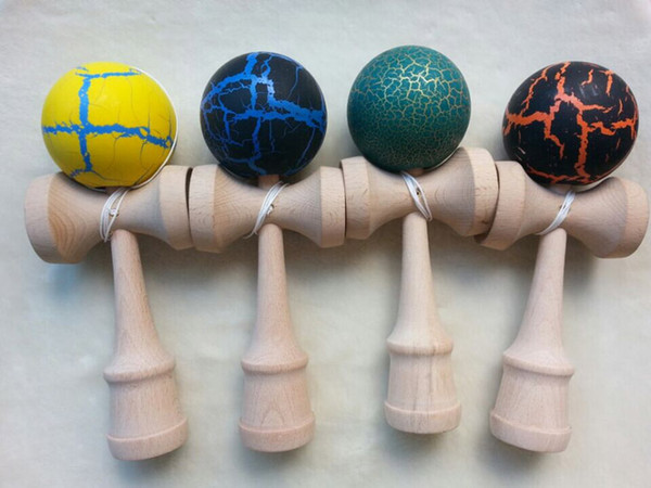 130pcs jade sword strings professional japan japanese toy wholesale 25 * 8cm cm crack jumbo KENDAMA ball Leisure Sports wooden game toy