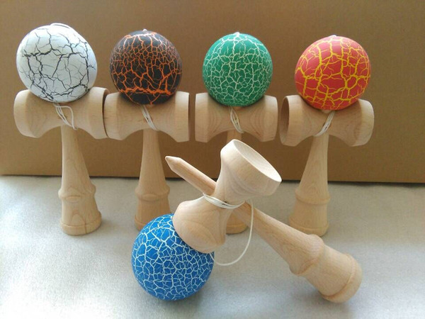 200pcs 18.5cm jade sword strings professional japan japanese toy wholesale crack KENDAMA ball Leisure Sports wooden game toy