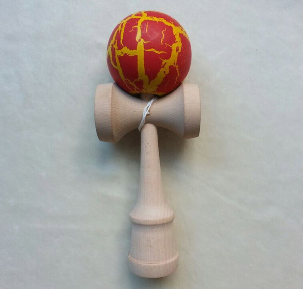 Crack 25cm X 8cm crack jumbo KENDAMA ball jade sword strings professional japan japanese toy Leisure Sports wooden game toy