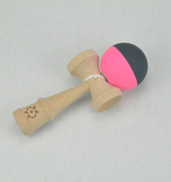 kendama traditional wooden toys jumbo 25cm Beech Elastic paint Kendama skills ball Child Adult Toy