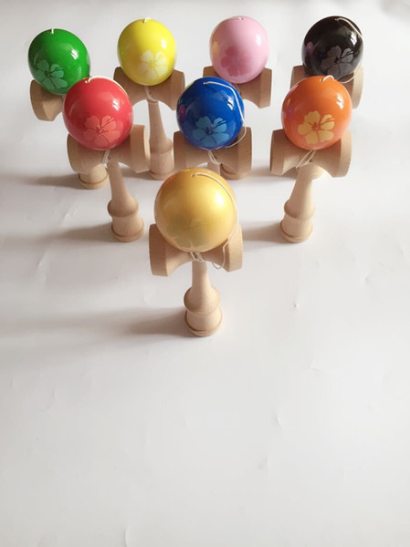 kendama carved portray adult educational wholesale customized professional New Professional the flower ball