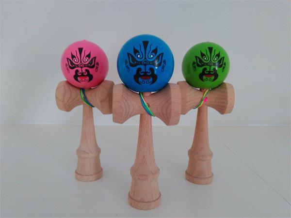 100pcs new hot pu paint tips ball kendama toy Professional game top quality Dragon face two side