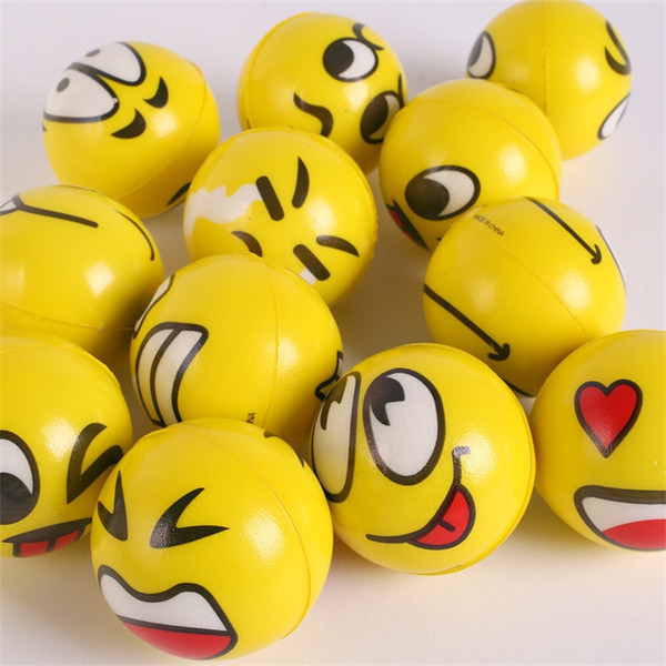 Magic Ball Foam Cotton Magic High Elastic Force Child Kid Toy Bouncing Gift Cartoon Expression Yellow Lovely Hot Sale 0 96kb V
