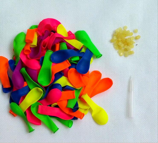 Summer outdoor Water Balloons of Refill Magic Balloon Refill Water Balloons 120pcs Balloons+120pcs rubber rings +1pc tool Reuse Balloons Kit