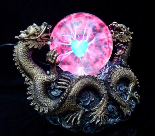 The present electrostatic ball Shuanglongxizhu led ion light orb ion ball ball lightning