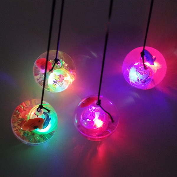5pcs/lot High Quality Flash Ball Kids Bouncy Ball With Led Flashing Light birthday Gift Toys Wholesale Free Shipping