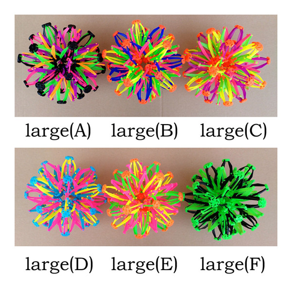 Big and small hand grab ball blossom ball magic can be scaled to small magic ball Blooming Flower toy