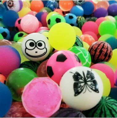 Colorful Bouncy Balls Birthday Party Supplies Loot Bag Toy Filler Jet Balls for Kids Small Bouncy Balls Party Gifts CCA9536 200pcs