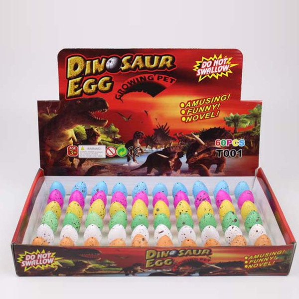 Easter egg Small children's educational toy color crack dinosaur egg expansion toy Easter eggs hatch toy