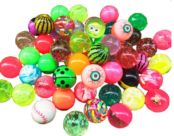 43MM Bouncy Jet Balls Kids Children Toy For Pinata Loot Slot Machines Special Use Sphere