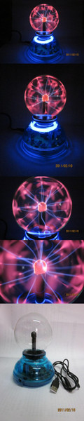 USB electrostatic ion lamp ball lightning ion magic of lightning electronic magic lamp gift gift