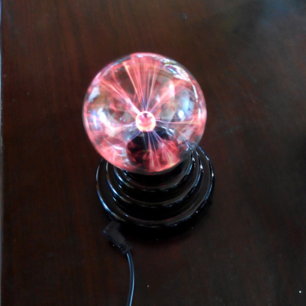Creative gifts magic light ball electrostatic flash ball touch sensitive orb ion ball 3 inch USB dual-purpose battery wholesale