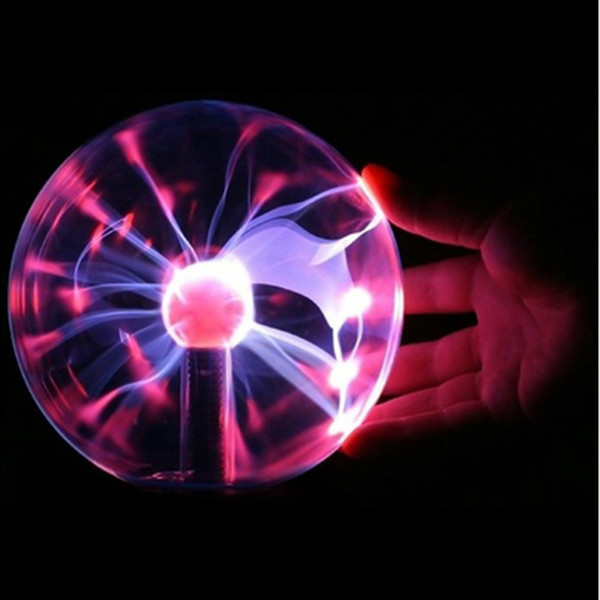Top Quality 3 Inch Magic USB Plasma Ball Sphere Light Magic Plasma Ball Crystal Light Transparent Lamp Home Decoration