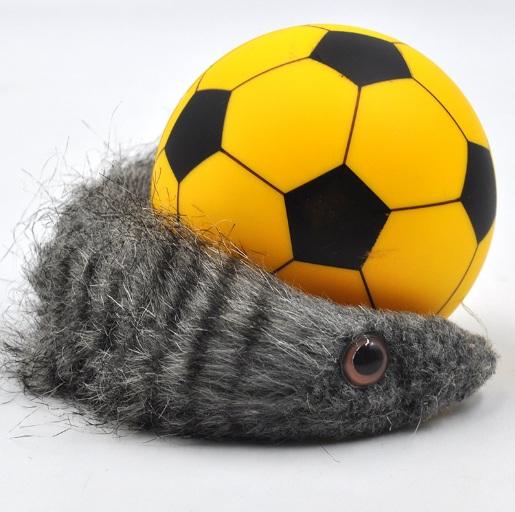 New Football castor ball underwater tumbling beaver mouse toy novelty football toy with retail box Express 
