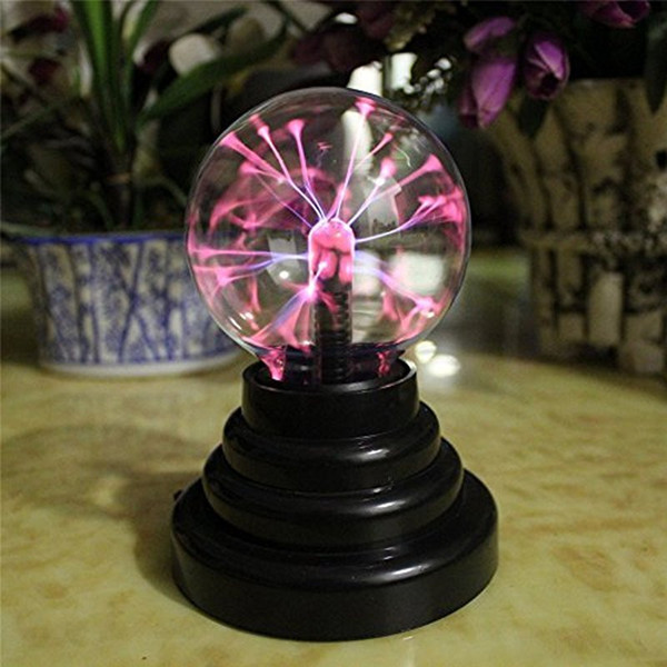 Magic Crystal Plasma Ball Light Lightning Sphere Party USB Operated Electrostatic Induction Balls Party Decoration for Kids Gift