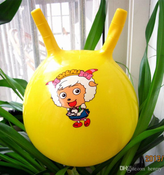 Kindergarten special children's inflatable ball. Baby watermelon balls, pat a small ball. Croissants ball 66g, inflatable toys single p