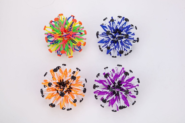 Hand throwing color ball transform ball creative telescopic ball novelty decompression puzzle children's toys Christmas birthday gift