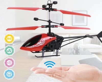 Induction Mini RC Helicopter Radio Remote Control Hand Induction Flying Aircraft Electric Micro Helicopters Toys Gift for Kids