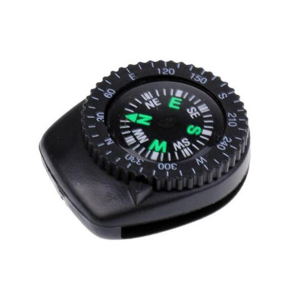 Mounchain Outdoor Compass Mini Portable Removable Compass Wrist Clamp for hiking camping