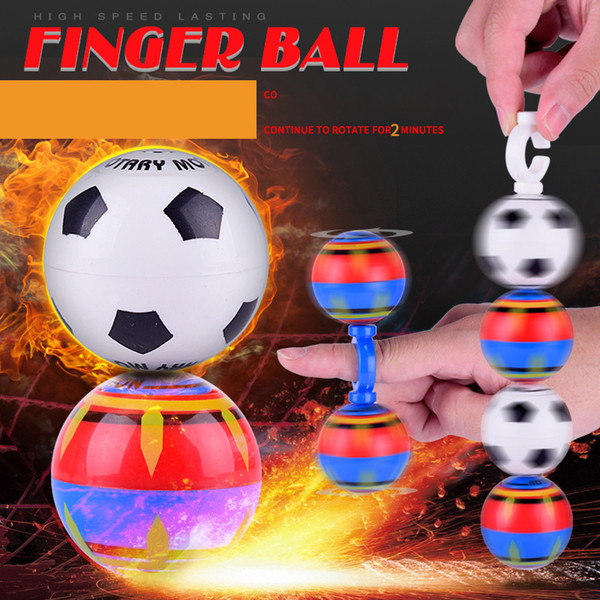 Magnetic Mini Finger Football Fidget Spinner Basketball Stress Reducer Creative Battle Rotate Soccer Gyro Desktop Toys