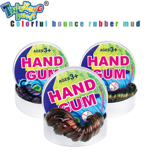 Clay Thinking Putty Intelligent Creative Hand Gum Slime Malleble Fimo FUN Magnetic dough Modeling gifts Novelty Toys Rubber Plasticine Muds