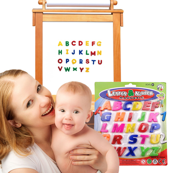 Baby Kids ABC Educational Toy Colorful 26pcs Magnet Fridge Alphabet Baby Kid Early Learning Educational Toy