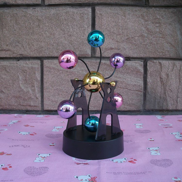 Free shipping rotating magnetic perpetual ball astronomical science instrument toy creative wiggler Desktop Gifts