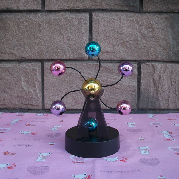 Free shipping rotating magnetic perpetual ball astronomical science instrument toy creative wiggler Desktop Gifts